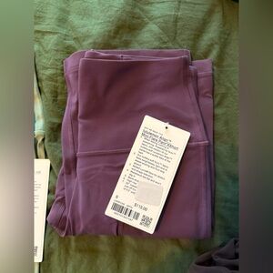 NWT Lululemon Align Mini-Flare X-Short in Grape Thistle